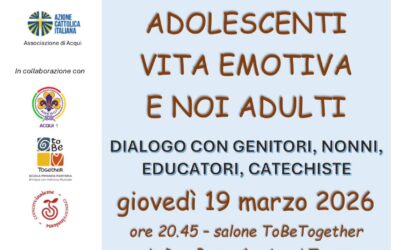 “ADOLESCENTI VITA EMOTIVA E NOI ADULTI”